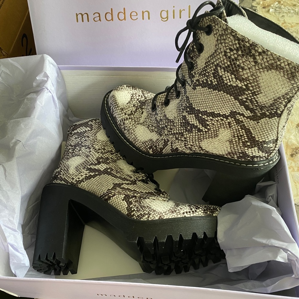 Steve Madden Combat Boots